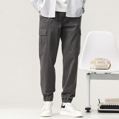 Herren Hose Bequem Utility Style elastisch