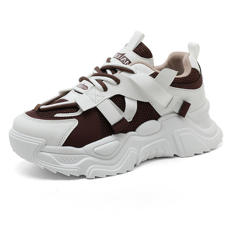 Damen Sneaker Chunky atmungsaktiv Komfort Sportschuhe