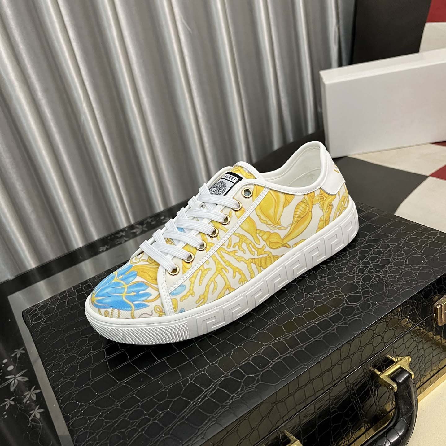 Damen Sneaker Komfort Schuhe Grafik Design Sportlich