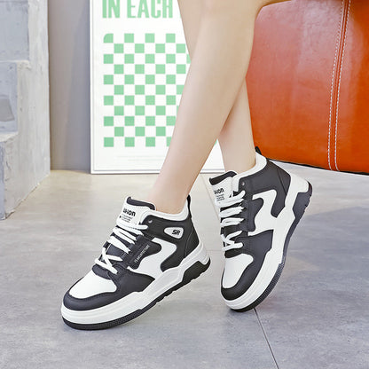 Damen Sneaker Hochformat Sportlich Rutschfest