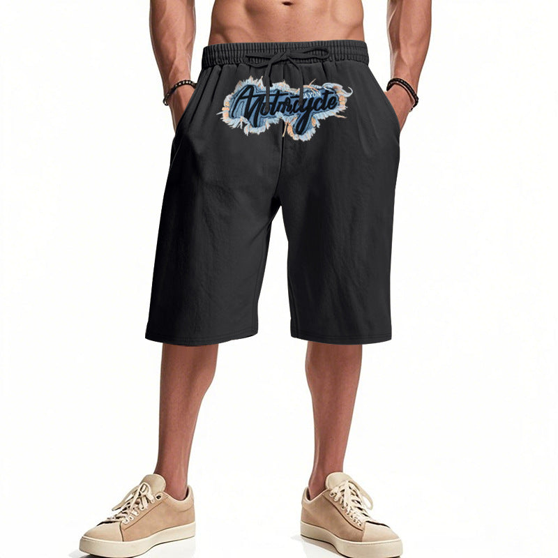 Herren Shorts Bequem Komfort Shorts mit Kordelzug und Seitentaschen