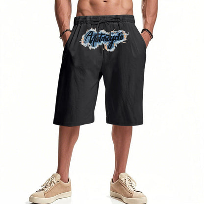 Herren Shorts Bequem Komfort Shorts mit Kordelzug und Seitentaschen