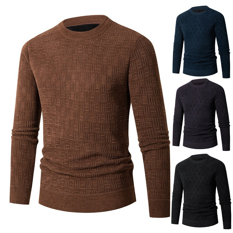 Herren Strickpullover Modern mit Strukturdesign - BerlinGlamour