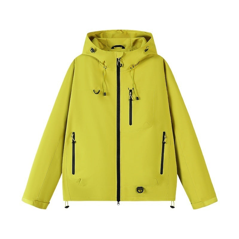 Wasserabweisende Herren Outdoorjacke Funktionell Winddicht