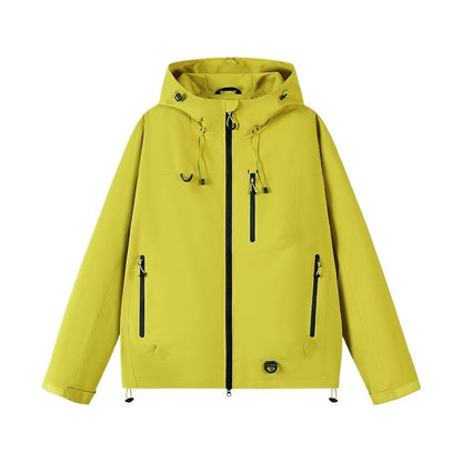 Wasserabweisende Herren Outdoorjacke Funktionell Winddicht