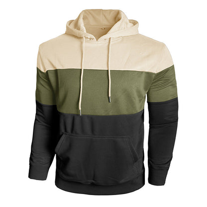 Herren Kapuzenpullover Trendig Farbblock Design Modern