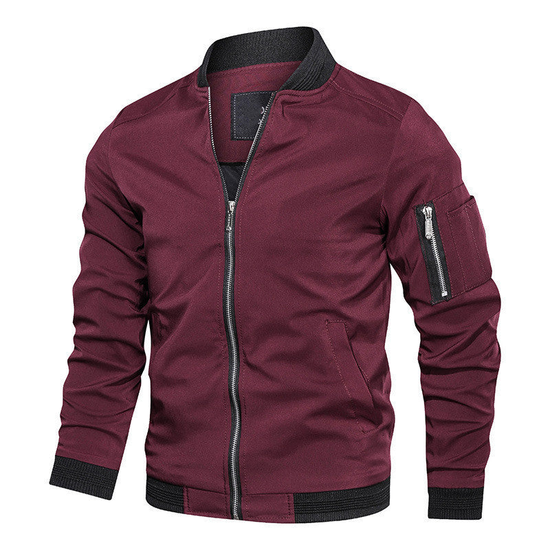 Leichte Bomberjacke Urban Style Schwarz