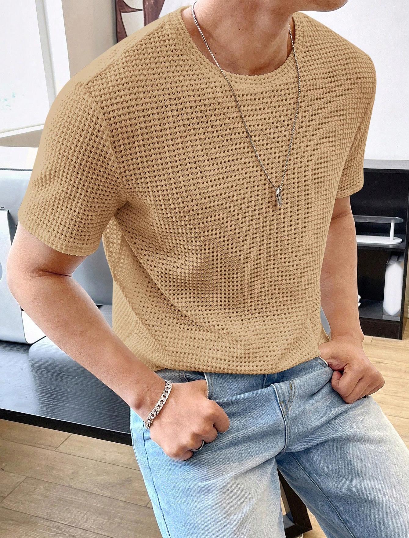 Herren T-Shirt Atmungsaktiv Sportlich Leicht