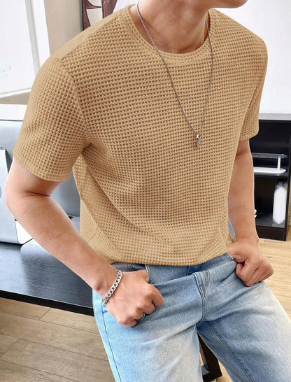 Herren T-Shirt Atmungsaktiv Sportlich Leicht