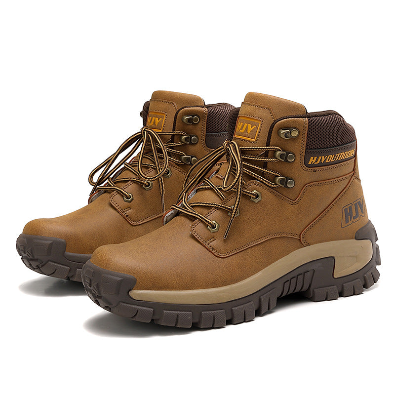 Herren Outdoor-Stiefel Wasserdicht Rutschfest Komfortabel
