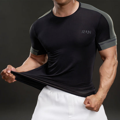 Herren Sport T-Shirt Funktionsshirt DryFit