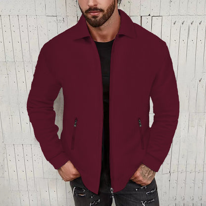 Herren Übergangsjacke Leicht Moderner Schnitt