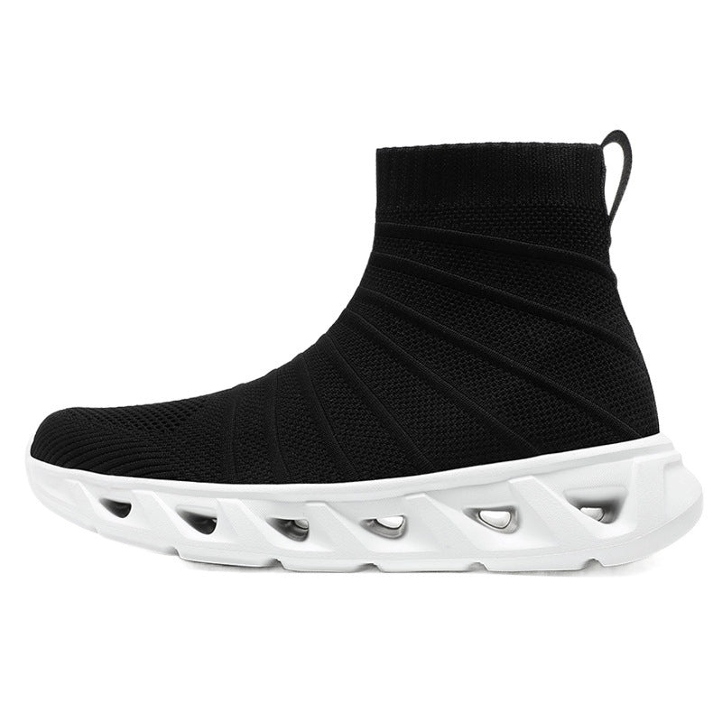 Damen Sneaker Strick Hochmodisch Flexibel - BerlinGlamour
