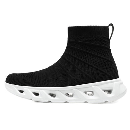 Damen Sneaker Strick Hochmodisch Flexibel - BerlinGlamour