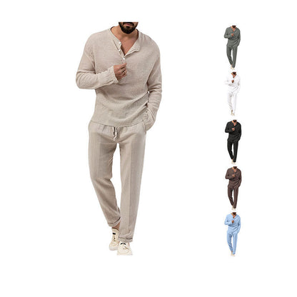 Herren Loungewear Set atmungsaktiv bequem Jogginghosen