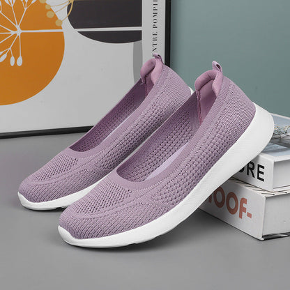 Damen Schuhe Slip-On atmungsaktiv beige Komfort