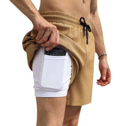 Herren Shorts Schnell Trocknend Mit Geräumigen Taschen