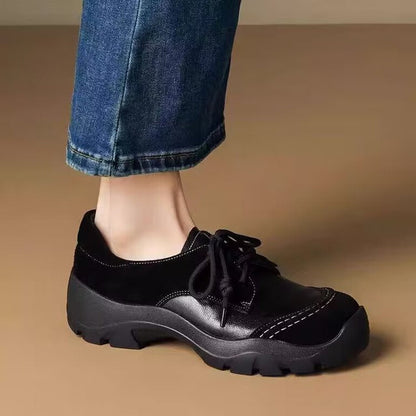 Damen Schnürschuhe Bequem Robust Anatomisch