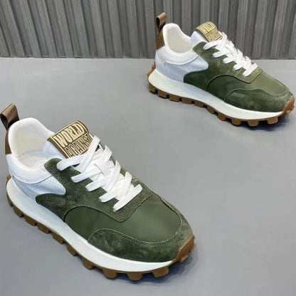 Damen Sneaker Sportlich Leicht Bequem Laufsohle