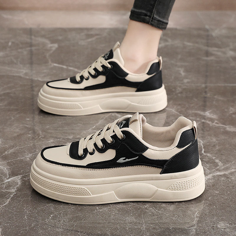 Damen Sneaker Plateau Trendy Atmungsaktiv