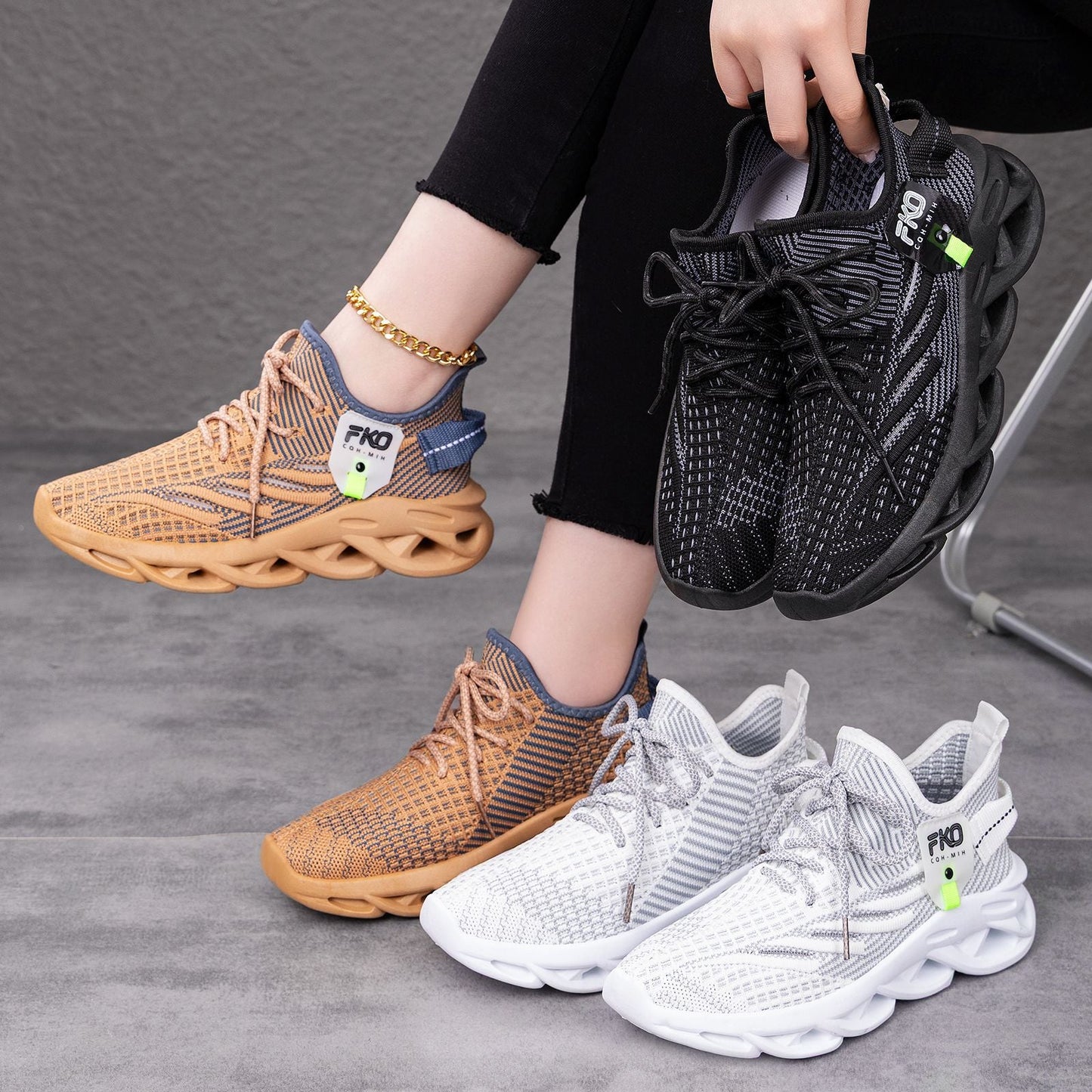 Damen Laufschuhe atmungsaktiv und dämpfend