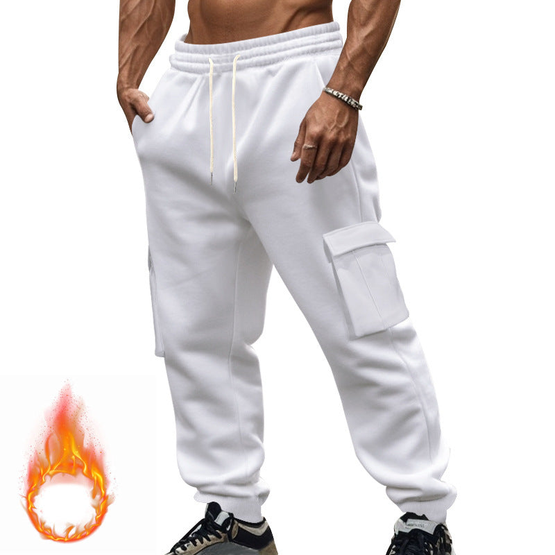 Herren Jogginghose Cargo Bequem mit Seitentaschen - BerlinGlamour