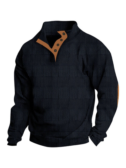 Herren Pullover Sportlich Modern Großstadtstyl