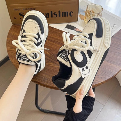 Damen Sneaker Bequem Atmungsaktiv Komfort Sohle