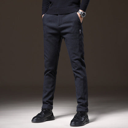 Herren Slim Fit Hose Bequem Freizeit Moderne