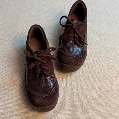 Damen Schnürschuhe Elegante Modell Mit Flexibler Sohle