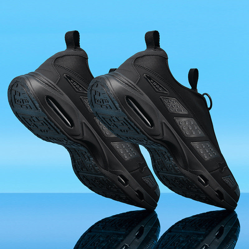 Damen Sneaker Sportlich Atmungsaktiv Anti-Rutsch Sohle