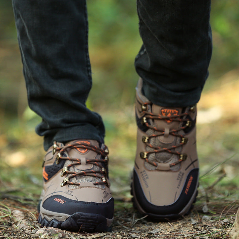 Wanderstiefel Damen Sportlich Atmungsaktiv Rutschfest