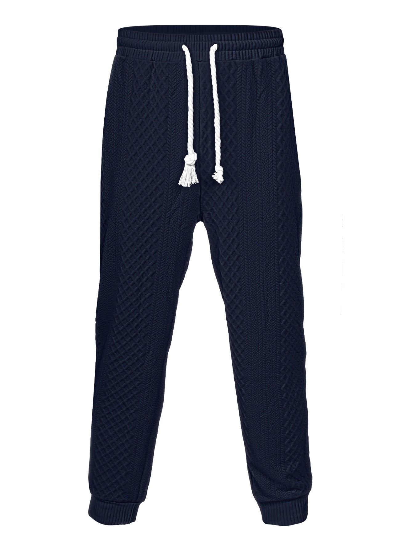 Herren Jogginghose Elastisch Stretch mit Struktur-Oberfläche
