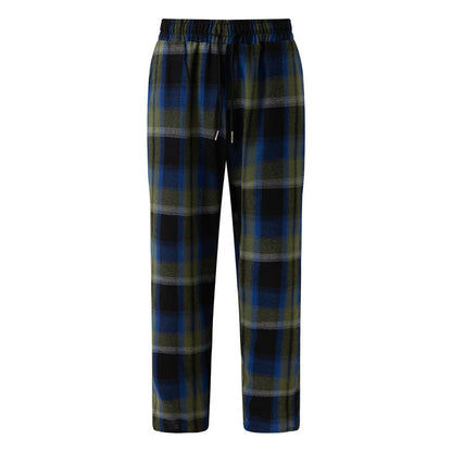 Herren Flanellhose Bequem Mit Seitentaschen Elastisch
