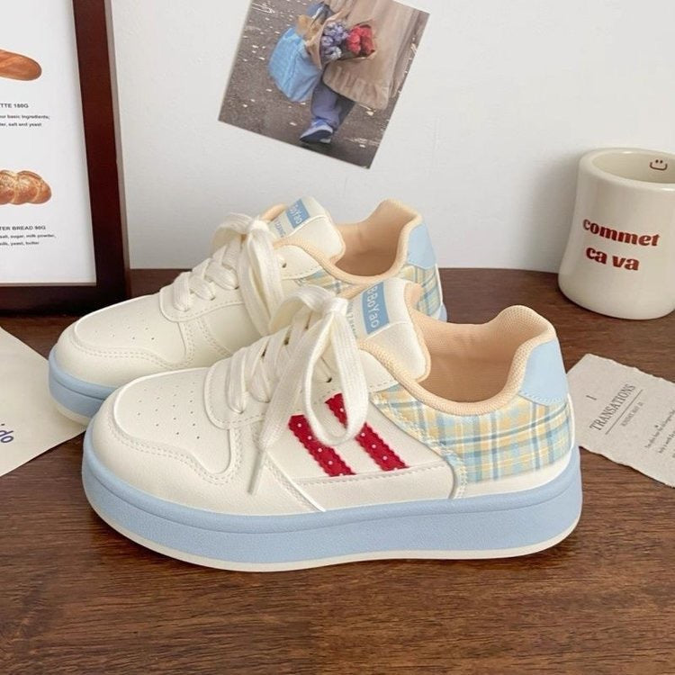 Damen Sneaker Bequem Modisch Verziert Heidi Style - BerlinGlamour