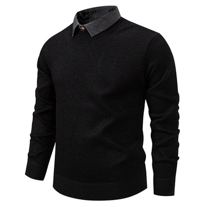 Herren Pullover Modern Kragen Hochwertig