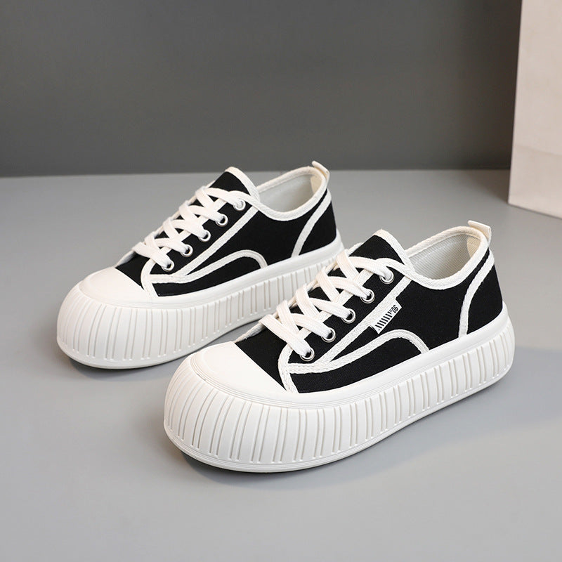 Damen Sneaker Plateau Schuhe Hoch Komfortabel Trendy