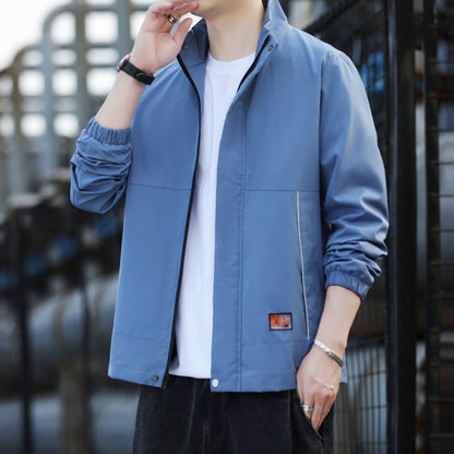 Herren Outdoorjacke Winddicht Wasserdicht Atmungsaktiv