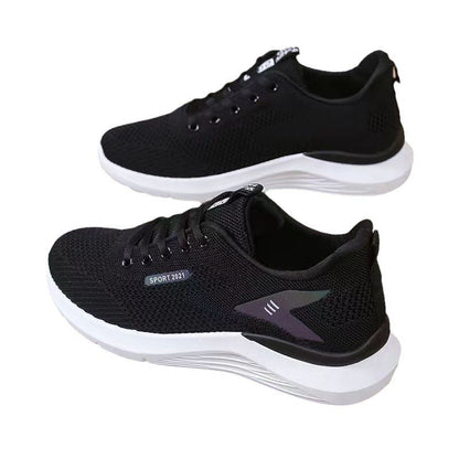 Damen Sneaker Atmungsaktiv Freizeitschuh mit Flexibler Sohle