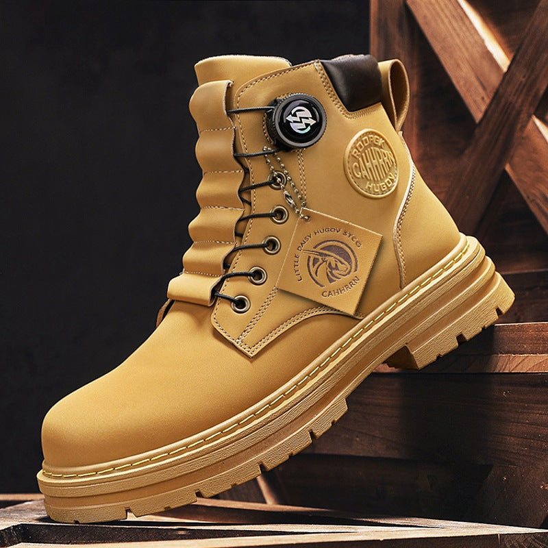 Herren Schnürboots Robust Rutschfest Wasserdicht - BerlinGlamour