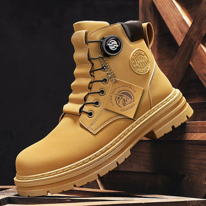 Herren Schnürboots Robust Rutschfest Wasserdicht - BerlinGlamour
