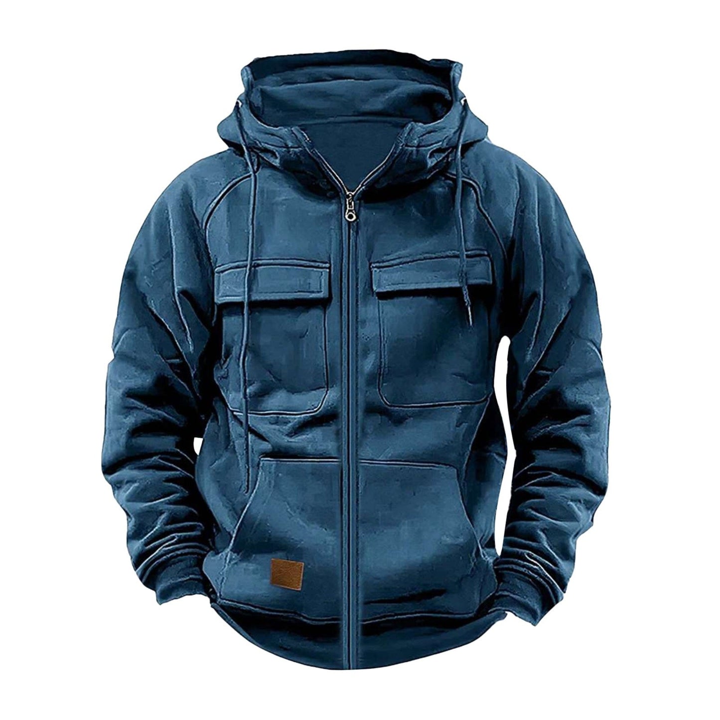 Herren Kapuzenjacke mit praktischen Taschen und robustem Design BerlinGlamour.
