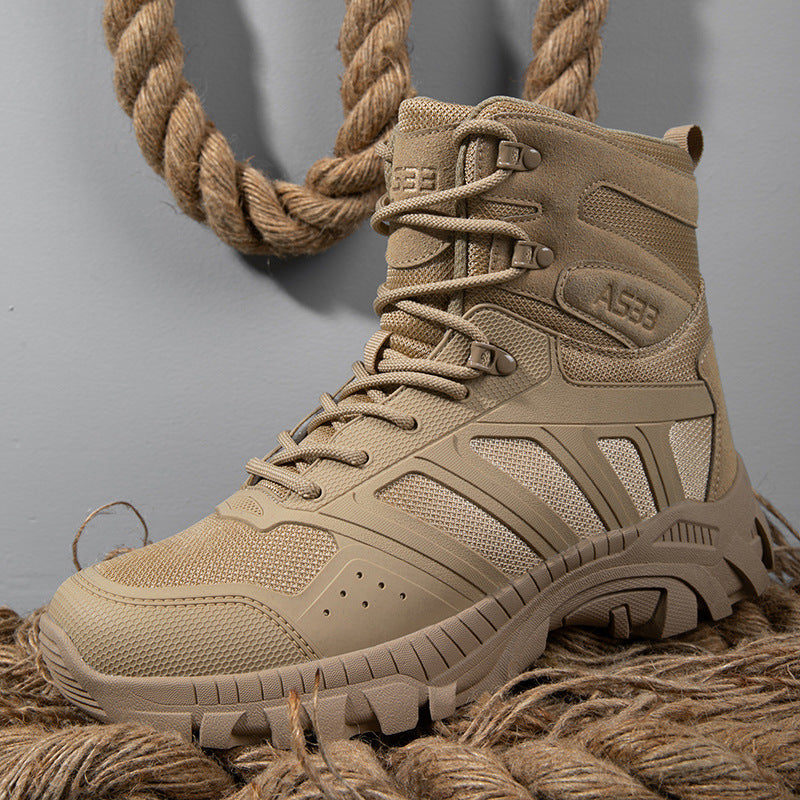 Wanderschuhe Herren Outdoor Robust Waterproof Griffige Sohle - BerlinGlamour