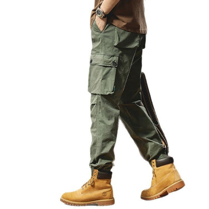 Herren Cargohose Elastisch Vieltaschig Praktisch