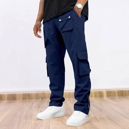 Herren Cargo-Hosen Modern Bequem