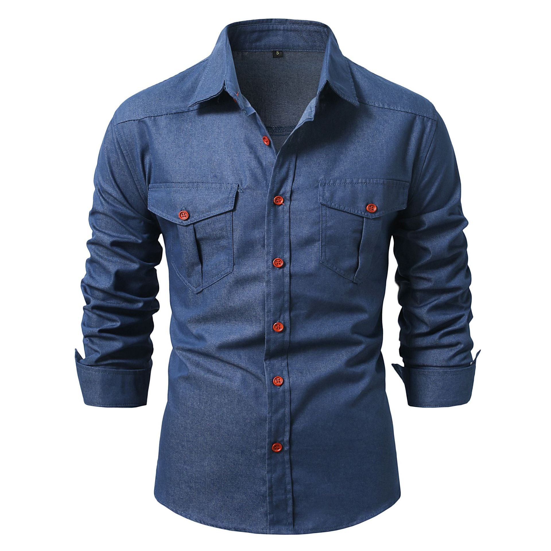 Herren Jeanshemd Modern Slimfit Style - BerlinGlamour
