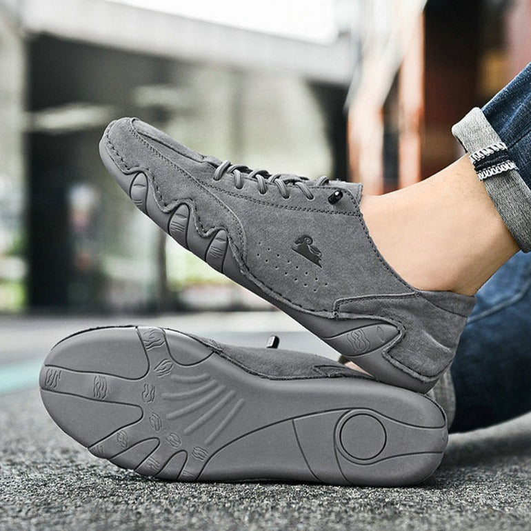 Lederschuhe Unisex Heidi Stil Retro