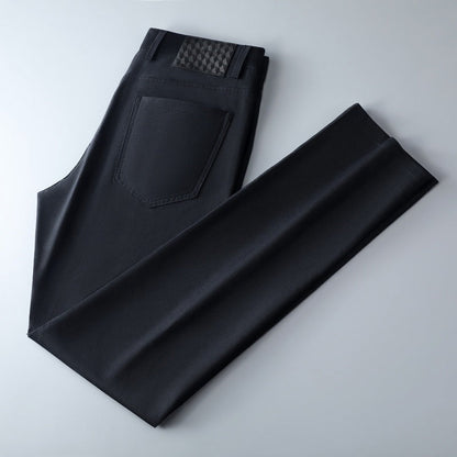 Herren Jeanshose Slim Fit Stretch Elastisch Komfortabel