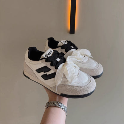 Damen Sneaker Sportlich Auffällig Band Mode Schuhe