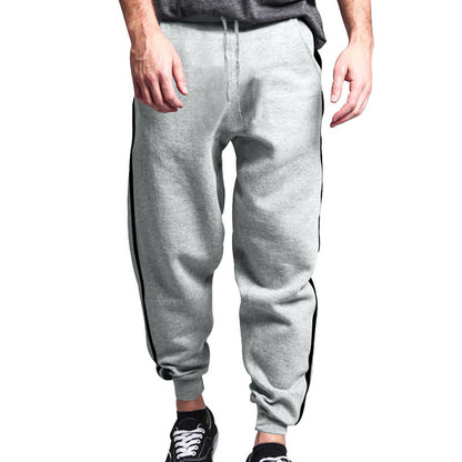 Herren Jogginghose Sportlich Mit Streifen Bequem